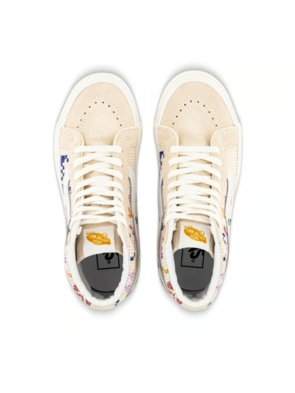 Vans Sk8 Hi 38 Dx Stitched Together Women 5.5 Anaheim White Blue 0826 - Picture 5 of 8